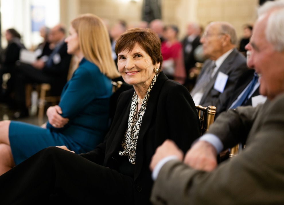 Dr. Carol Baker smiles at camera