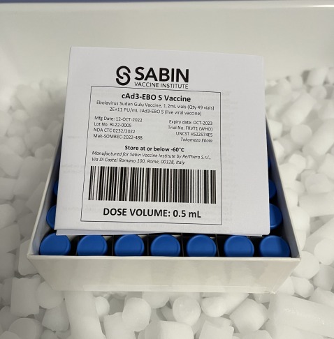 Sabin Vaccine Institute Ebola Sudan vaccine viles